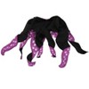 HalloweenCostumes.com   Women  Disney The Little Mermaid Ursula Headband Crown and Cape, Black/Purple/Brown - 2 of 4