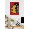 Trends International NHL Chicago Blackhawks - Logo 25 Framed Wall Poster Prints - 2 of 4