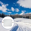 Unique Bargains Car Windshield Cover Magnetic Cover with Reflective Strip Snow Sun UV Protector - 2 of 4