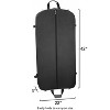 WallyBags 42" Premium Travel Garment Bag With Shoulder Strap - 2 of 4