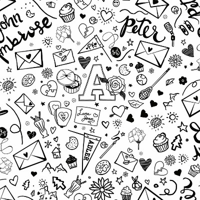 Netflix: To All the Boys I've Loved Before Journal Peel and Stick Wallpaper - RoomMates