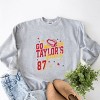 Go Taylor's Fiancé Red -  Womens Sweatshirt - 2 of 4