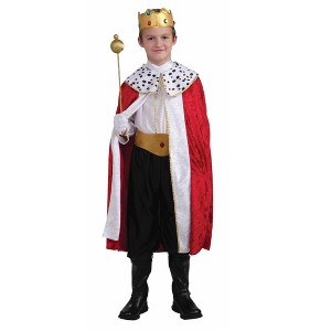 Forum Novelties Boy's Regal King Costume - 1 of 2