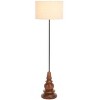 Messina 58" Floor Lamp - FLL3008 - Natural/Black - Safavieh - 2 of 4