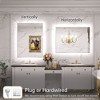 Keonjinn LED Backlit Bathroom Vanity Wall Mirror, 3 Color Temperatures Dimmable, Anti-Fog - 4 of 4