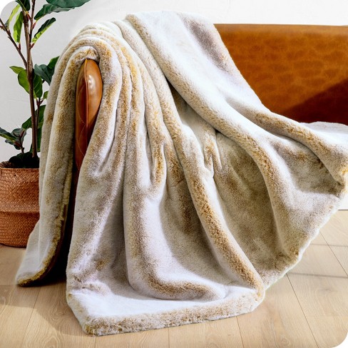 Faux Shearling Fleece Blanket By Bare Home : Target