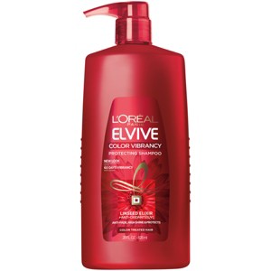 L'Oreal Paris Elvive Color Vibrancy Protecting Shampoo for Color Treated Hair - 1 of 4