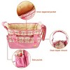 Racxily 5PCS Baby Nappy Diaper Bags Set Mummy Diaper Shoulder Bags w/ Nappy Changing Pad Insulated Pockets Travel Tote Bag - 4 of 4