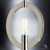 Urban Ambiance Luxury Modern Modern Pendant,  12-1/4"H x 6-1/2"W,  Polished Nickel Finish, UHP2278 - 4 of 4
