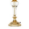 27" x 15" Glam Glass Table Lamp Gold - Olivia & May - 3 of 4