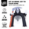 SYNCFUN 10 FT Halloween Inflatable Decoration, Grim Reaper Archway with Built-in LEDs for Outdoor Decoration Yard Garden Lawn Holiday Party Decoration - 2 of 4