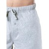 Peanuts Mens' Snoopy I Need My Space Character Sleep Pajama Shorts Grey - 3 of 4