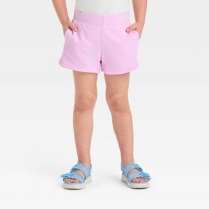 Toddler Girls' French Terry Shorts - Cat & Jack™ - 1 of 3