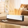 SEVOBAL Indoor Heaters 40" Baseboard Heater with 3 Heat Settings Humidifier Remote Control Timer for Bedroom Office - 2 of 4