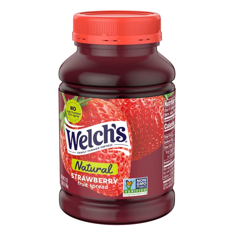 Welch's Natural Strawberry Spread - 27oz, 5 of 8