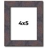 PosterPalooza | Photo Size Slim Profile Brown Frame - UV Acrylic, Foam Board Backing, Hanging Hardware - 2 of 4