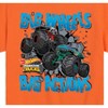 Boys' - Hot Wheels - Monster Trucks Big Wheels Big Actions Short Sleeve Graphic T-Shirt - 2 of 4