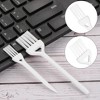 Unique Bargains Nylon Bristles Shaver Cleaning Brush for Keyboard and Window Track 6 Pcs - 3 of 4