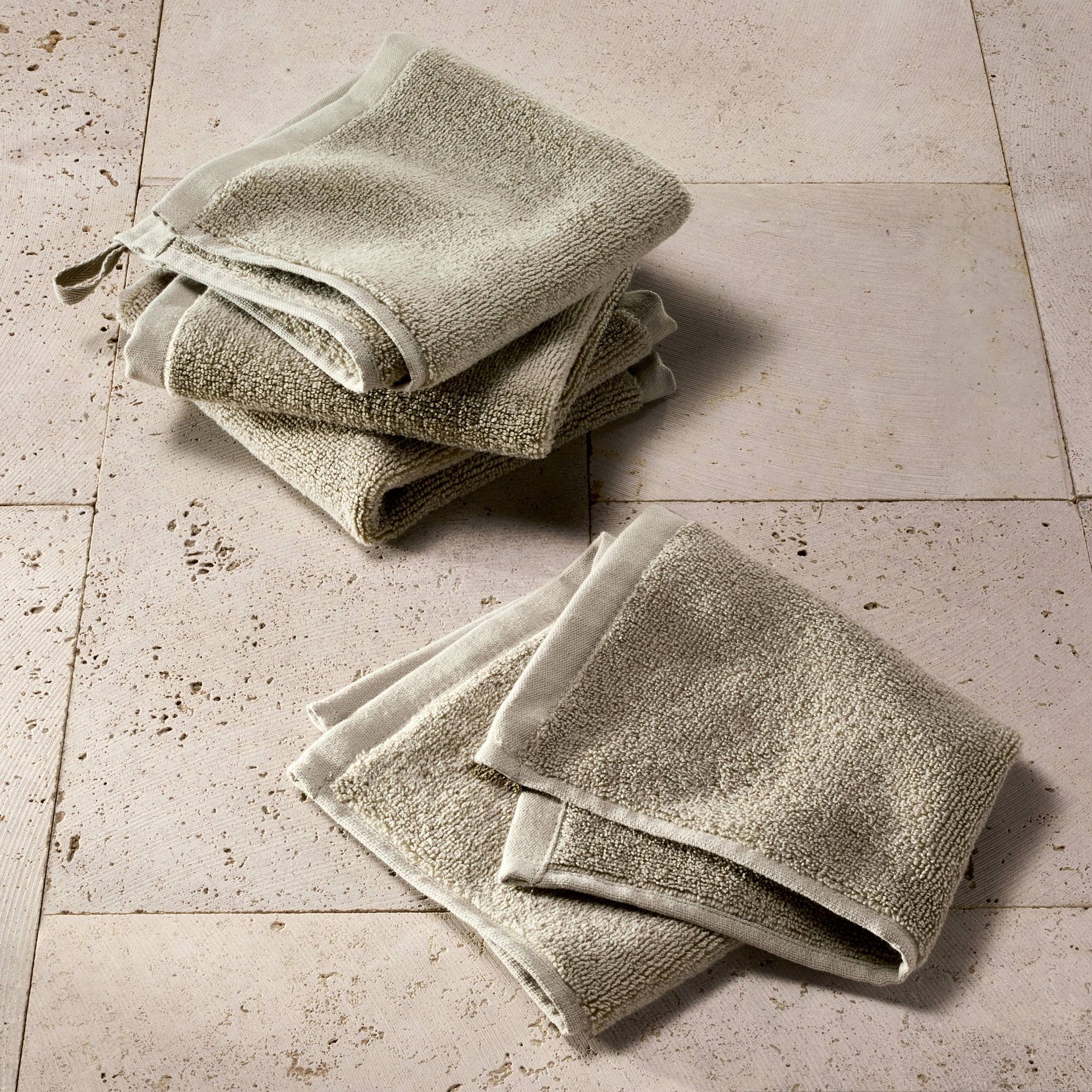 4pk Modal Washcloths Olive - Casaluna™