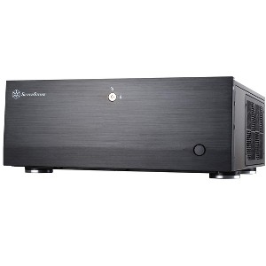SilverStone Technology Black 2x USB3.0 E-ATX Alu door Steel body w/o PSU black 4x 5.25 5x 3.5 22.5 inch (intern.) 3120mm fans - 1 of 4