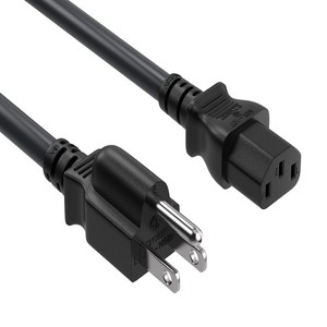 SANOXY 25ft 14 AWG Universal Power Cord (IEC320 C13 to NEMA 5-15P) - 1 of 1