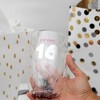 Pavilion Gift Company - Sweet 16 - 14 oz Double-Walled Glass - Drinkware - 4 of 4