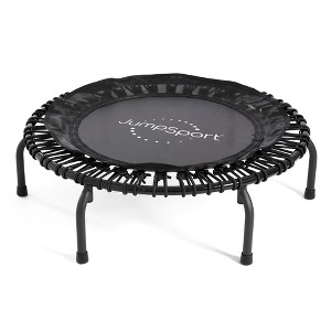 JumpSport 430 44-Inch In-Home Rebounder Fitness Trampoline with Long-Lasting Premium Bungees and Included Workout DVDs - 1 of 4