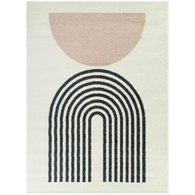 Balta Rugs Kids' Denham Modern Geometric Cream