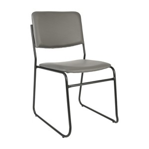 Flash Furniture HERCULES Series 500 lb. Capacity High Density Stacking Chair with Sled Base - 1 of 4
