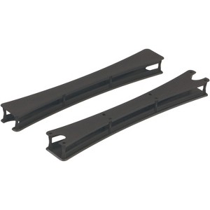 Safco T-Leg Caps f/Rumba Table 3-1/4"x1"x2" Black 2086BL - 1 of 1