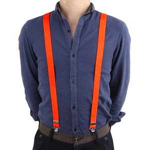 INSPIRE CHIC Elastic Y Shape Back Adjustable Metal Clamps Suspenders - 1 of 3