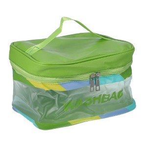 Unique Bargains Portable Square Makeup Bag 1 Pc - 1 of 4