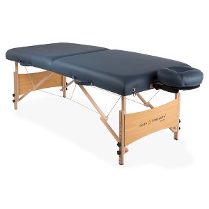 INNER STRENGTH Portable Massage Table Package ELEMENT – Incl. Deluxe Adjustable Face Cradle, Face Pillow & Carrying Case - 1 of 4