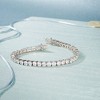 Ross-Simons 10.00 ct. t.w. CZ Tennis Bracelet in Sterling Silver - 4 of 4