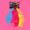 Women's Design By Humans CMYK Shoots By clingcling Racerback Tank Top - 2 of 3