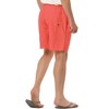 TATT 21 Men's Casual Solid Color Drawstring Waist Surfing Mesh Lining Beach Swim Shorts - 3 of 4