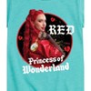 Girls' - Disney - Red Princess Of Wonderland Fitted Short Sleeve Graphic T-Shirt - 2 of 4