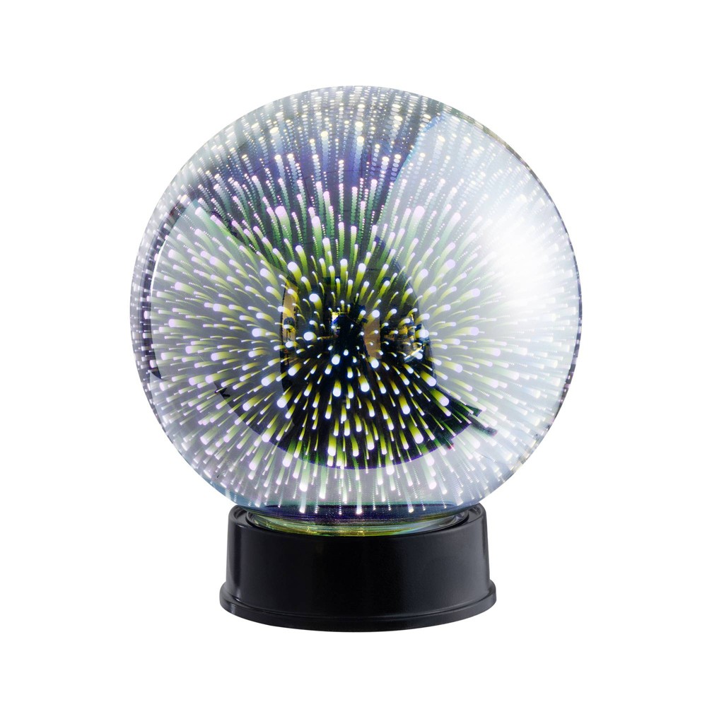 Celestial Garden 6 inch Merkury Glass Orb Light with Base