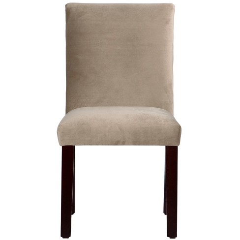 Velvet Parsons Dining Chair Tan, Target Parsons Dining Table