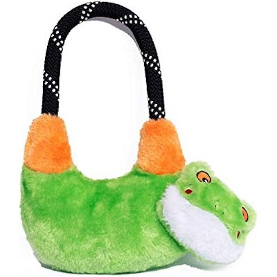ZippyPaws - RopeHangerz Interactive Rope Tug Dog Toys - Tree Frog