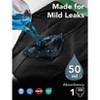 TIICHOO Washable Incontinence Underwear for Men LeakProof Underwear Briefs 5 Pack - 3 of 4