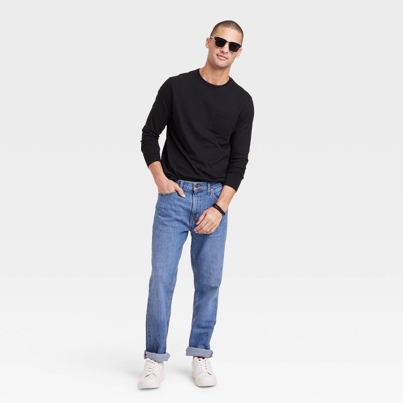 Men's Straight Fit Jeans - Goodfellow & Co&#153;, 4 of 10