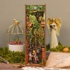 Hands Craft DIY Bookend Puzzle Secret Garden: Miniature House Kit with Instructions & Light, Ages 14+ - 3 of 4
