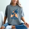 Simply Sage Market Women's Paradise Palm Tree Short Sleeve Garment Dyed Tee - 2 of 2