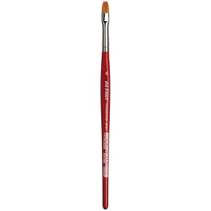 da Vinci COSMOTOP-SPIN Silkpainting Brush, Synthetic, Watercolor, Flat, Size 6 - 1 of 3