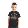 Youth Funny T Shirts Bad News For Chicken Nuggets Sarcastic Graphic Novelty Tee For Kids - Crazy Dog Youth T Shirt For Foodies - 3 of 4
