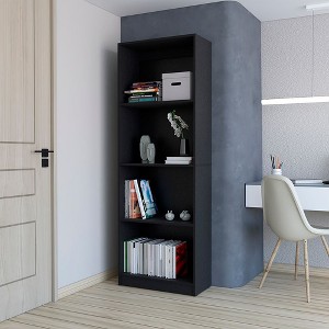 NicBex Bookcases for Living Room Modern 71.1" H 4 Tier Free Standing Storage Bookshelves with Durable Structure for Office Home - 1 of 4