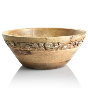 Mela Artisans | Jasmine Bowl in White - 1 of 4