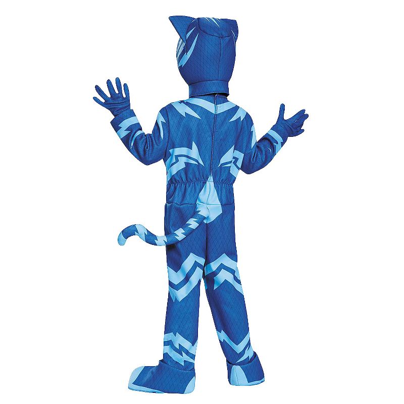 Disguise Toddler Boys' Deluxe PJ Masks Catboy Jumpsuit Costume, 4 of 5