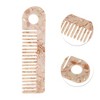 Unique Bargains Anti-Static Hair Comb Black Brown 1 Pc - 2 of 4